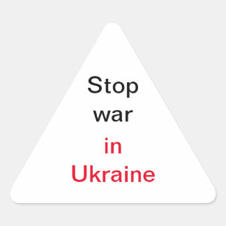 Stickers Stop War in Ukraine