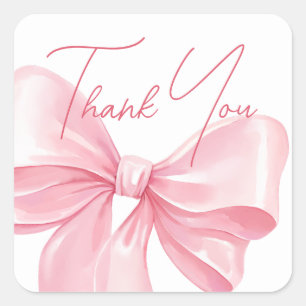  Stickers thank you for baby shower.
