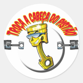 Stickers — Throat The Head of the "Piston"