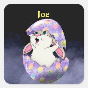 Stickers with bunny