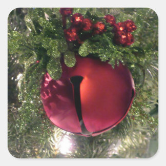 STICKERS WITH CHRISTMAS ORNAMENT