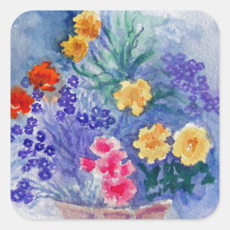 STICKERS WITH FLOWERS