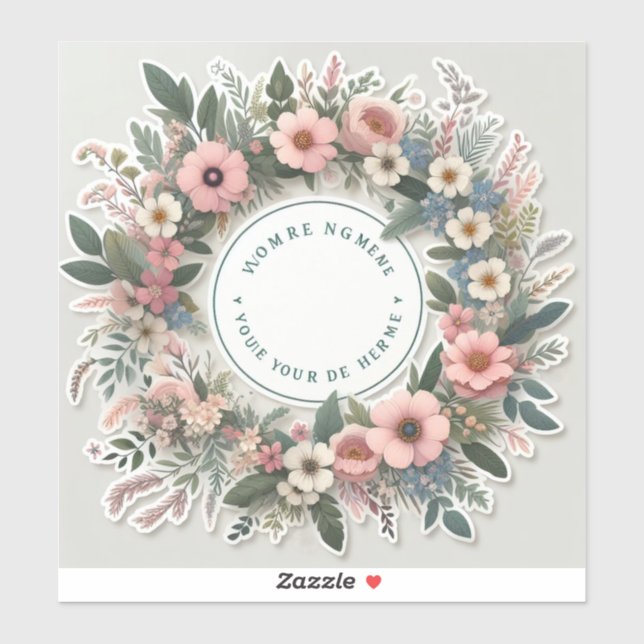 stickers with personalised text such as names or v (Sheet)