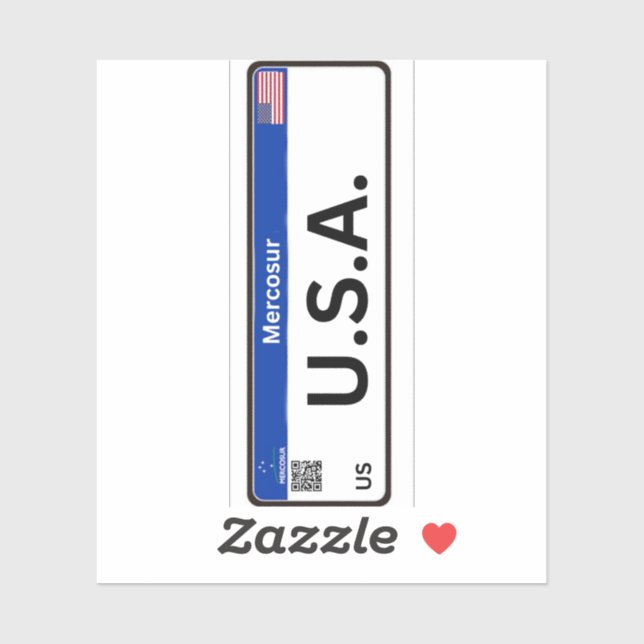 Stickets USA Mercosur (Sheet)