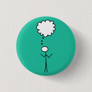 Stickman 3 Cm Round Badge