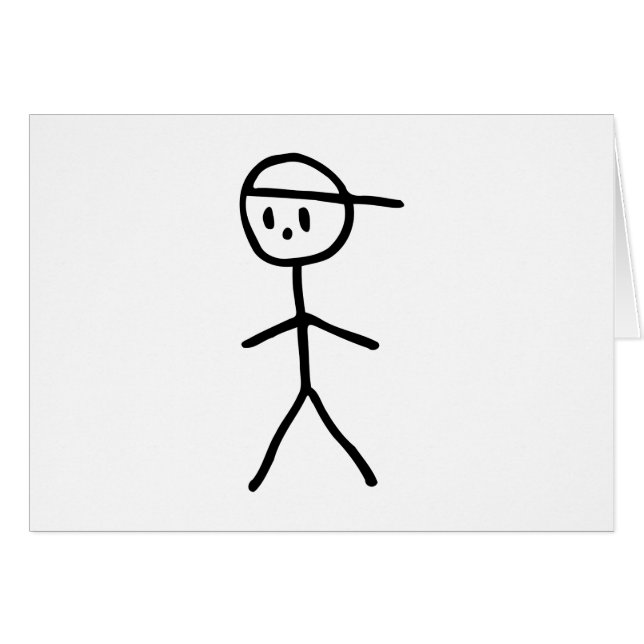 Stickman Boy (Front Horizontal)