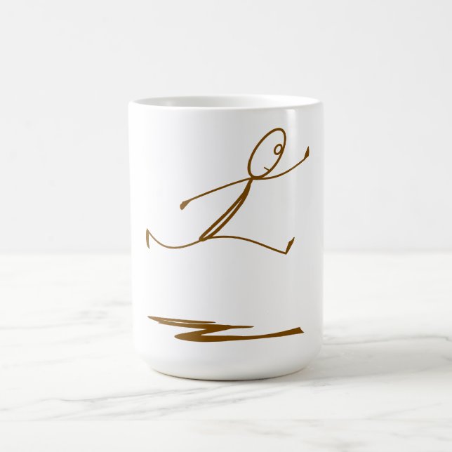 Stickman Jumping Mug (Center)