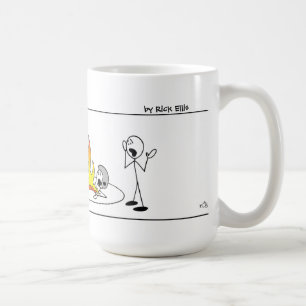Stickmen Wrestling Coffee Mug