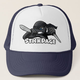 StickPage - Crazy Ninja Trucker Hat
