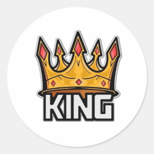  Stickrs in Brawl Stars, a game within a game Classic Round Sticker (Front)