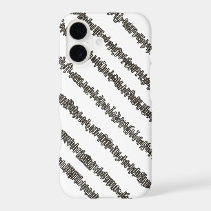 Sticks And Stones-Black And White Abstract Stripes