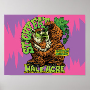 Sticky Fat American Dark Ale Poster