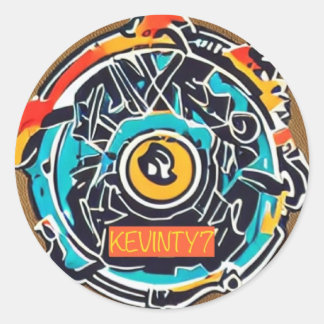 Sticky Kevinty7 Classic Round Sticker
