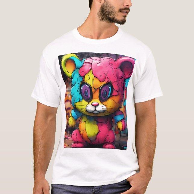 Sticky Kitty Graffiti Tees (Front)