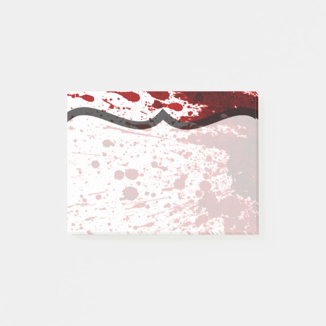 Sticky Notes Blood Splatter Vampire Gothic (Front)