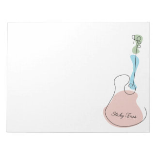 Sticky Tunes | Notizblock | Let Music Speak Notepad