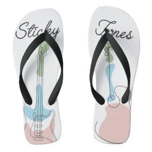 Sticky Tunes   Zip shoes   "Let Music Speak" Hoc Thongs