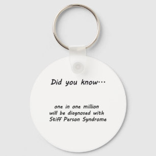 Stiff Person Syndrome - Did you know? Key Ring
