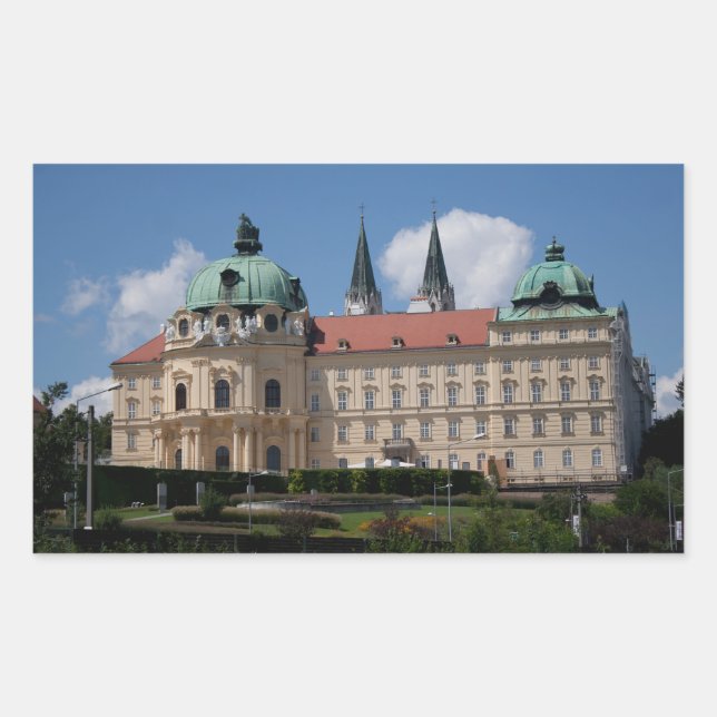 Stift Klosterneuburg, Lower Austria Rectangular Sticker (Front)