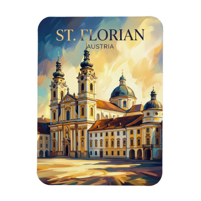 Stift St. Florian Austria Magnet (Vertical)