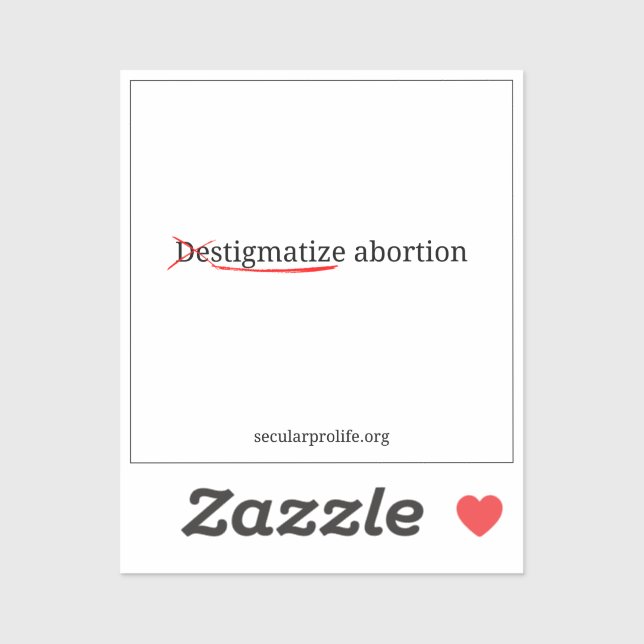 stigmatise abortion (Sheet)