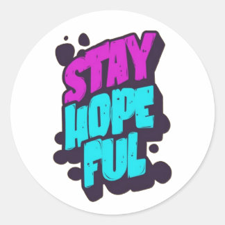 stiker classic round sticker