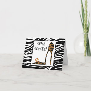 “Stiletto Attitude” Notecards