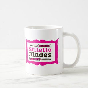 Stiletto Blades in frame Coffee Mug