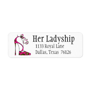 Stiletto Diva Address Labels