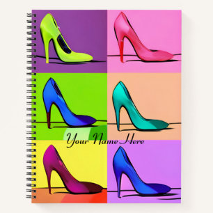 Stiletto Pumps, High Heels Poster Art Journal