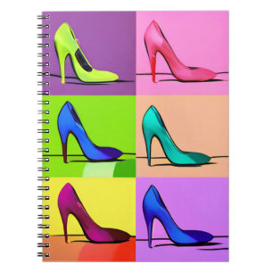 Stiletto Pumps, High Heels Poster Art Notebook
