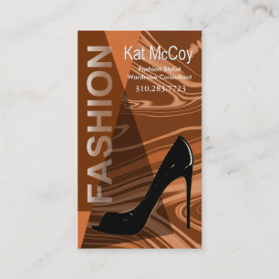 "Stiletto Style" - Fashion Stylist, Designer Business Card
