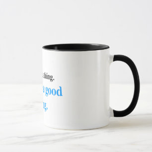 Still Breathing (blue edition) Mug