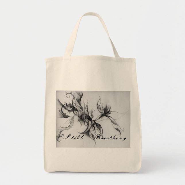 Still Breathing tote bag (Front)