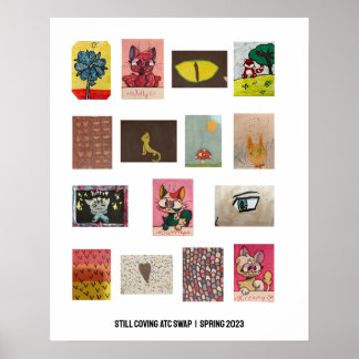 Still Coviding ATC Swap Spring 2023 - Kids Poster