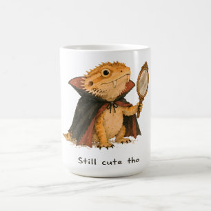 Still Cute Tho Vampire Bearded Dragon Art Coffee Mug