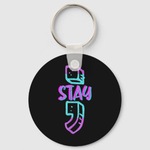 Still Fighting Suicide Prevention Awareness Semico Key Ring