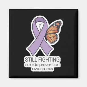 Still Fighting Suicide Prevention Awareness Sticke Magnet