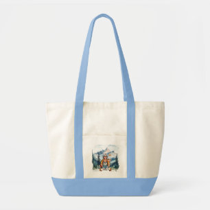 Still got it! Boho hippie lady hiking mountains Tote Bag