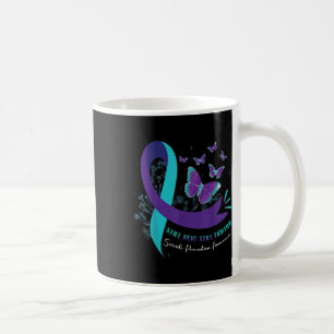 Still Here Still Fighting Suicide Prevention Purpl Coffee Mug