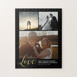 Still in Love   Couple Anniversary Photo Collage J Jigsaw Puzzle