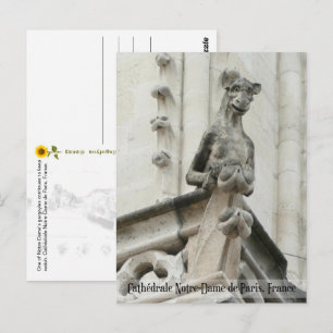 Still Keeping Watch, Cathédrale Notre-Dame -  Postcard