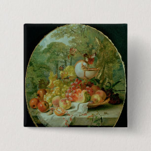 Still Life 15 Cm Square Badge
