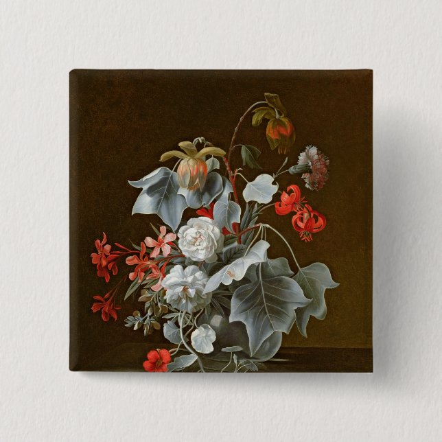 Still Life 15 Cm Square Badge (Front)