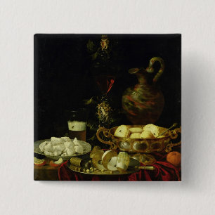 Still Life 15 Cm Square Badge
