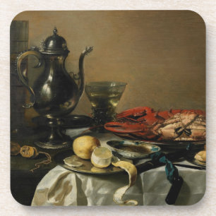 Still Life, 1643 (oil on panel) Coaster
