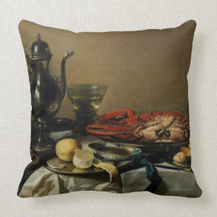 Still Life, 1643 (oil on panel) Cushion