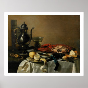 Still Life, 1643 (oil on panel) Poster