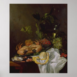 Still Life, 17th century Poster