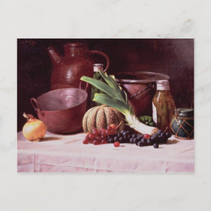 Still Life, 1909 Postcard